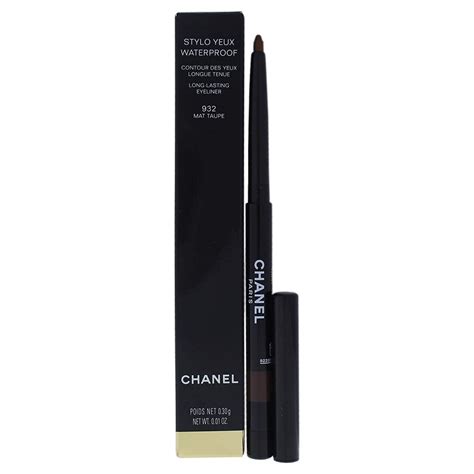 chanel 932 mat taupe eyeliner|brun agape eyeliner.